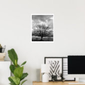 POSTER met upgradeoptie 'Stormwolken' (Thuiskantoor)