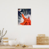 Poster met USSR Propaganda Print (Keuken)