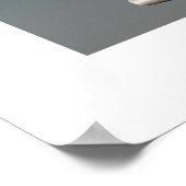 Poster met vergrendelde L-133-profielen (Hoek)