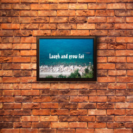 Poster met vetproverb.