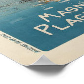 Poster met Vintage Poster Print uit Frankrijk (Hoek)