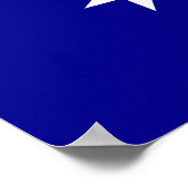 Poster met vlag van Australië (Hoek)