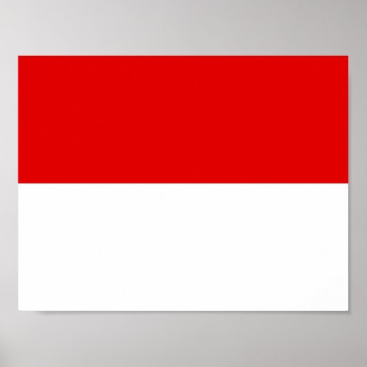 Poster met vlag van Hesse (Voorkant)