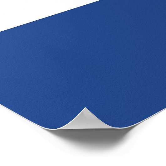 Poster met vlag van Nederland (Hoek)