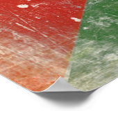 Poster met vlag van Palestina (Hoek)