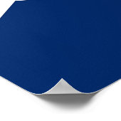 Poster met vlag van Texas, VS (Hoek)