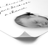 Poster met voorbedachten rade...iedereen verdient  (Hoek)