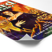 Poster met vreemde vogelsoorten (Hoek)