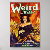 Poster met vreemde vogelsoorten (Voorkant)