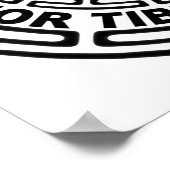 poster met vrije tibet (Hoek)