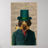 Poster met wielrennen (Voorkant)