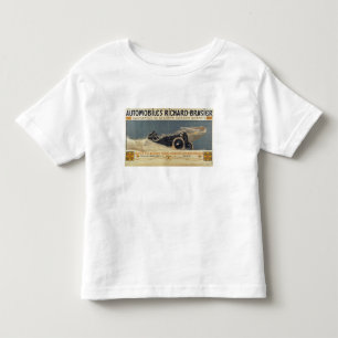 Poster met winnende Automobiles Richard-Brasier Kinder Shirts