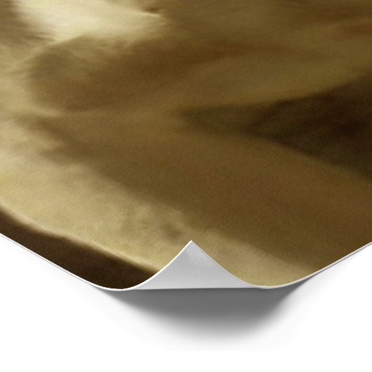 Poster met witte peerkop (Hoek)