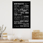 Poster met witte rode kruis (Keuken)