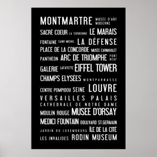 Poster met witte rode kruis