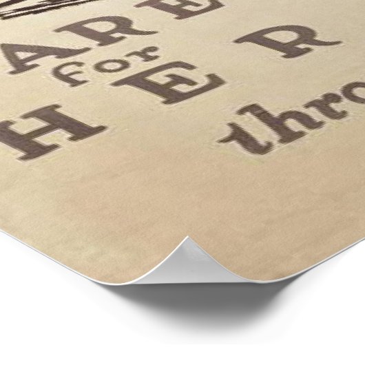 Poster met WWII Propaganda Poster Print (Hoek)