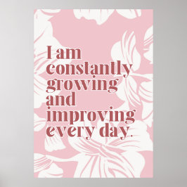 Poster met zelfliefde-affirmatie