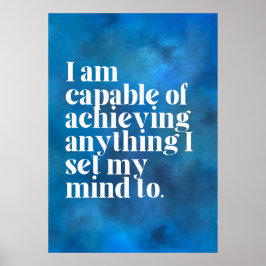 Poster met zelfliefde-affirmatie