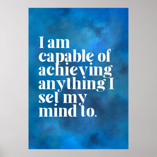 Poster met zelfliefde-affirmatie (Voorkant)