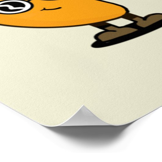 Poster met zoet leven (Hoek)