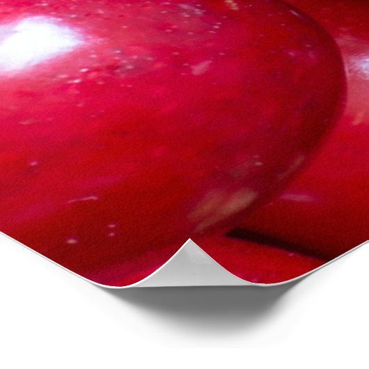 Poster met zoete kersen (Hoek)