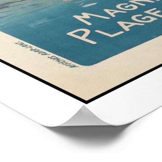 Poster met  zomerdruk uit Frankrijk (Hoek)