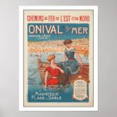 Poster met  zomerdruk uit Frankrijk (Voorkant)