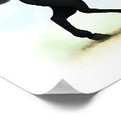 Poster met zwarte schoonheid (Star & Sock) voor dr (Hoek)