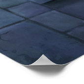 Poster met zwarte vleugels (Hoek)