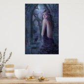 Poster met zwarte vleugels (Keuken)