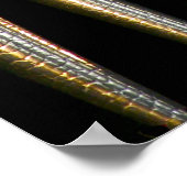 Poster Metalen buizen (Hoek)