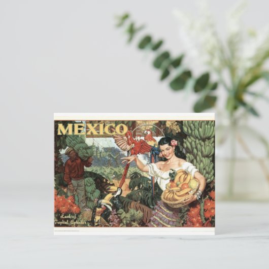  Poster Mexico Briefkaart (Staand voorkant)