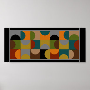 Poster middeleeuwse moderne