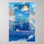 Poster Midden-herfst Moon Festival (Voorkant)