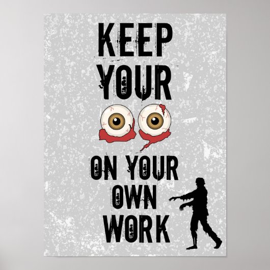 Poster Midden-schoolleraren Cheating (Voorkant)