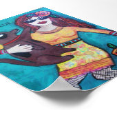 POSTER-MIJN MENS IS EEN RESCUMENT POSTER (Hoek)