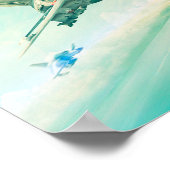 Poster Mikoyan-Gurevich MiG-21 Vissersbed (Hoek)