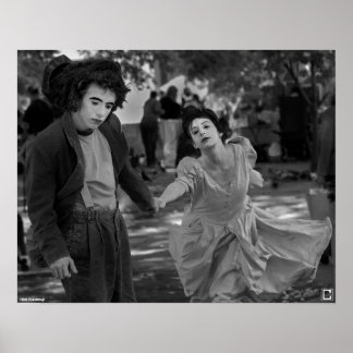 poster "Mimes in the Plaza" van Rick Waldroup