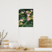 Poster Mimosa Tree Blooms (Keuken)