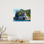 Poster/Miners Castle Upper Peninsula Michigan Poster (Keuken)