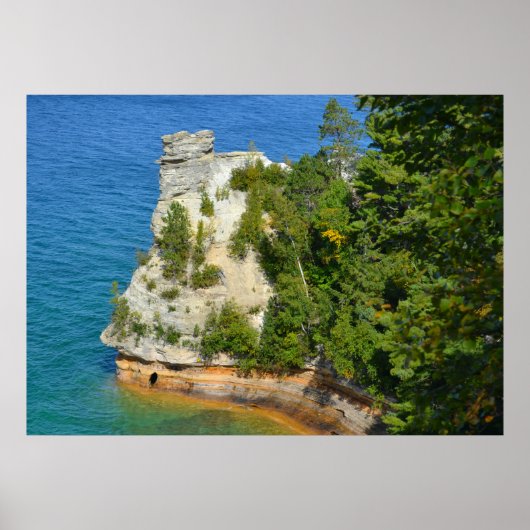 Poster/Miners Castle Upper Peninsula Michigan Poster (Voorkant)