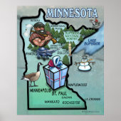 Poster Minnesota (Voorkant)