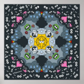 Poster Mirakel Mandala (Voorkant)