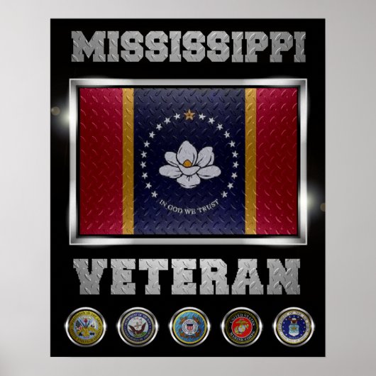 Poster Mississippi Veteran (Voorkant)
