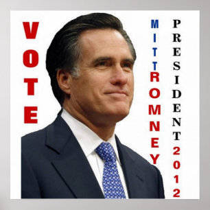 Poster Mitt Romney 2012