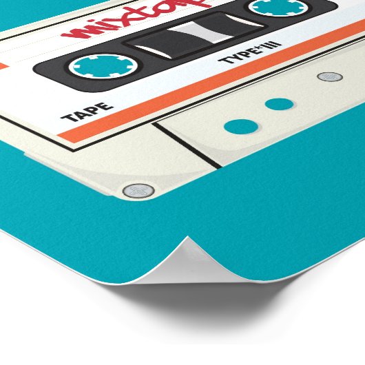 Poster Mixtaperretro (Hoek)