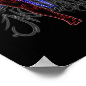 Poster MMA-strijders (Hoek)