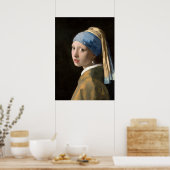 Pôster Moça do Brinco de Pérola Poster (Keuken)