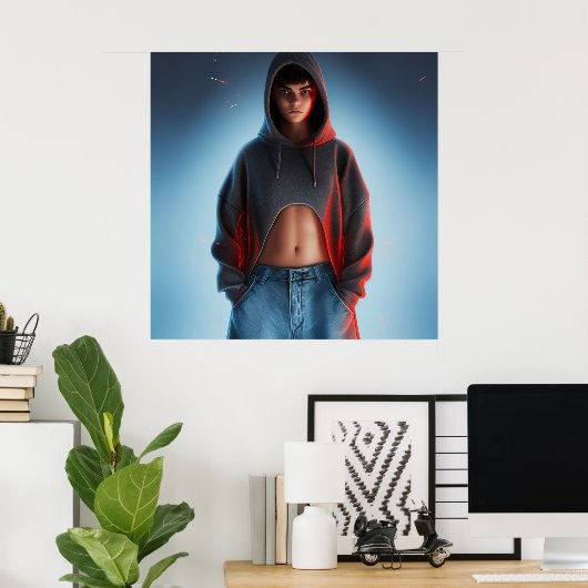 Poster Mode Jeans (Thuiskantoor)