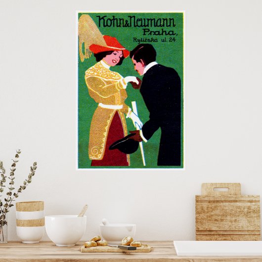 poster Mode Praag 1905 (Keuken)